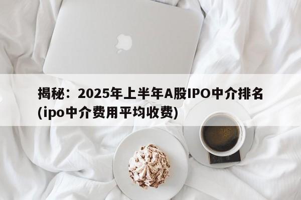 揭秘:2025年上半年A股IPO中介排名(ipo中介费用平均收费)